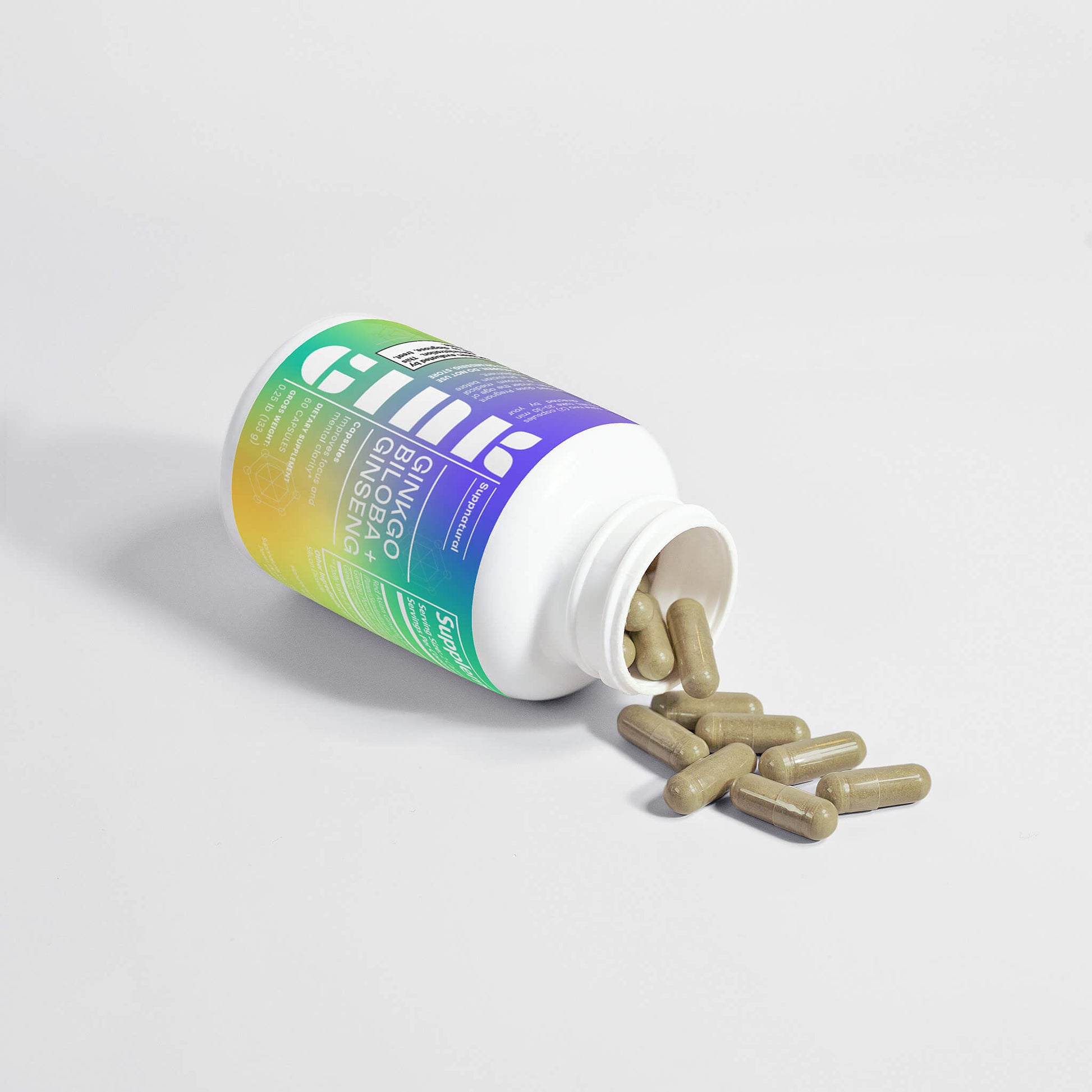 Ginkgo biloba for brain fog and mental sharpness without caffeine