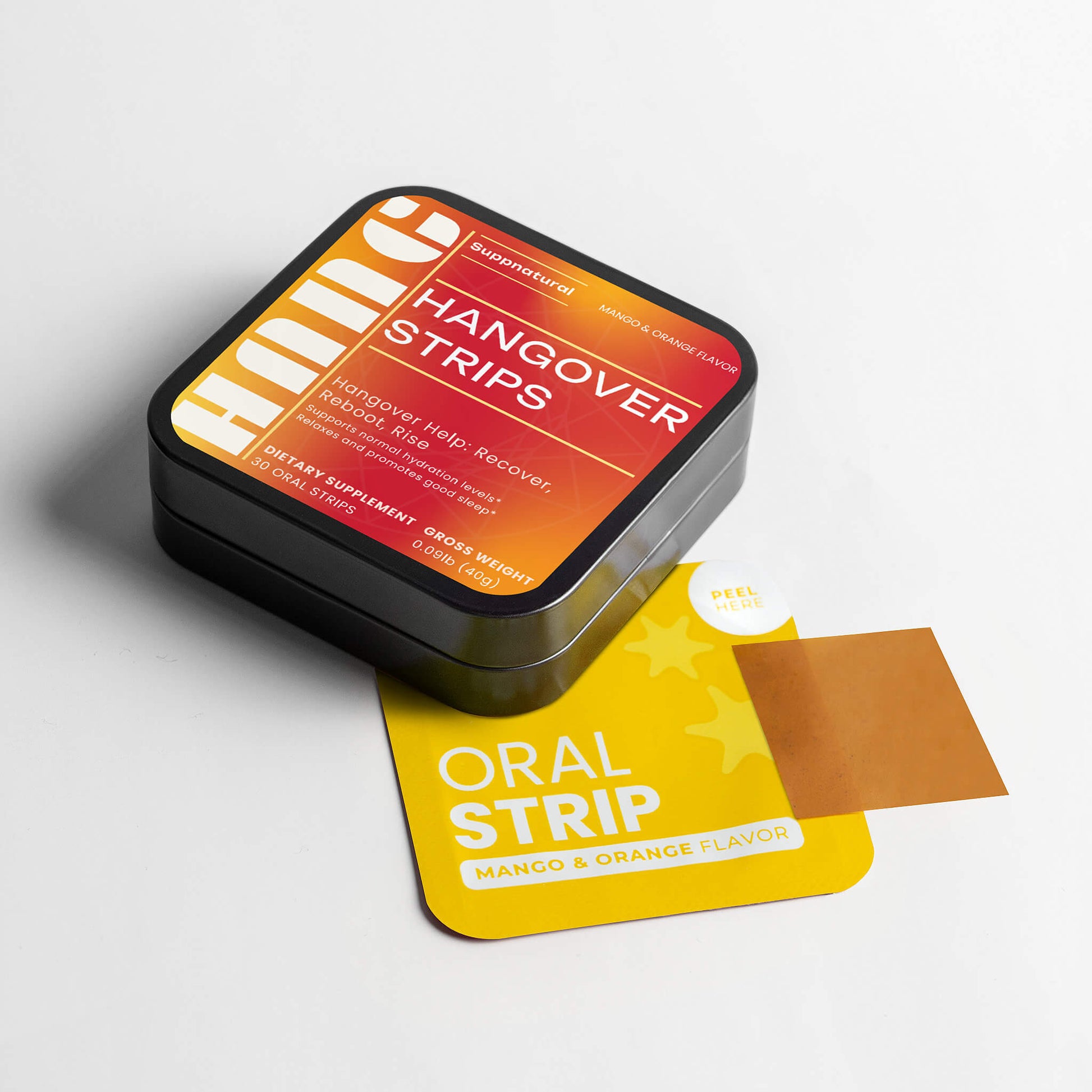 Wake up clear and refreshed after drinking with HANG hangover strips