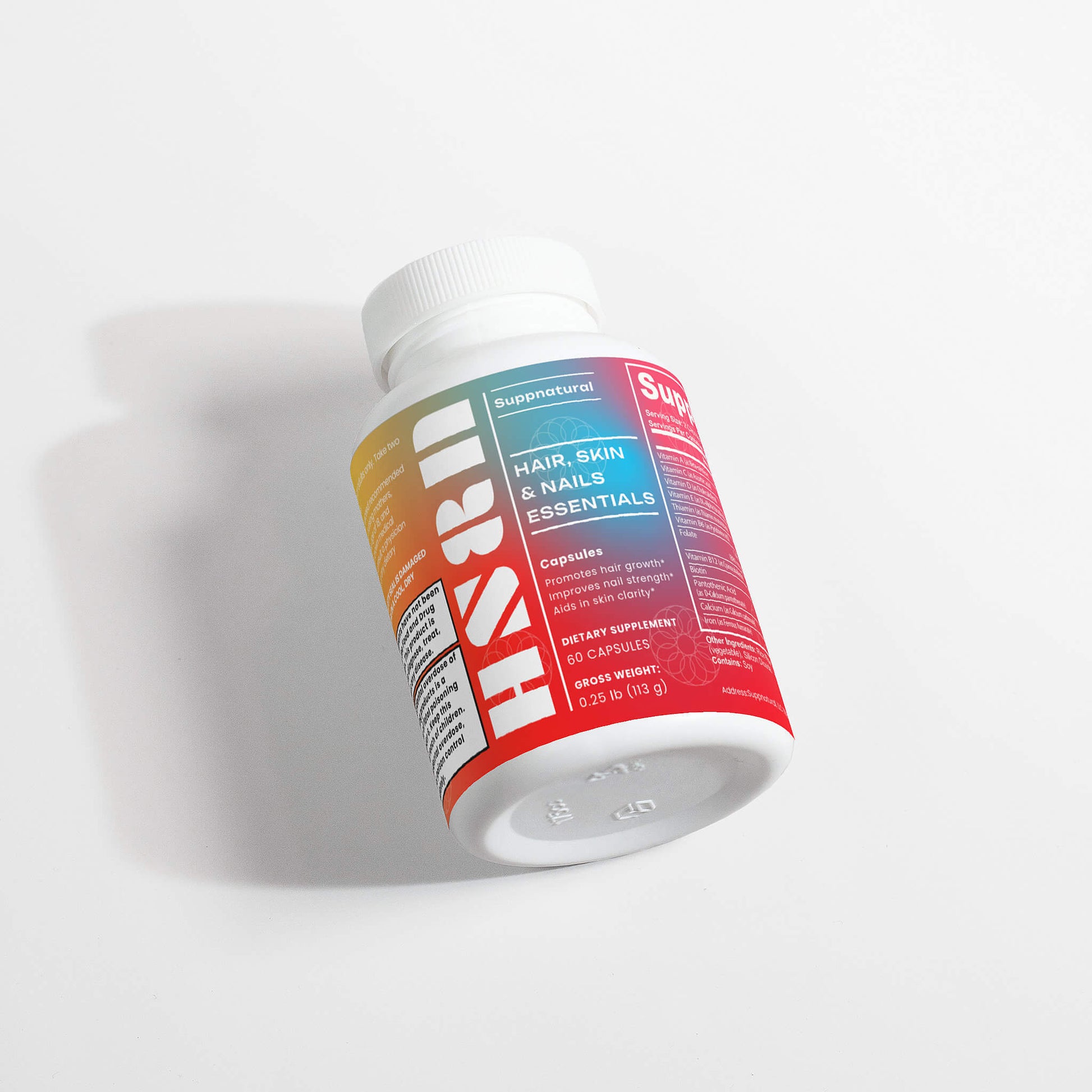 Vitamins and nutrients for hair growth, glowing skin, and stronger nails