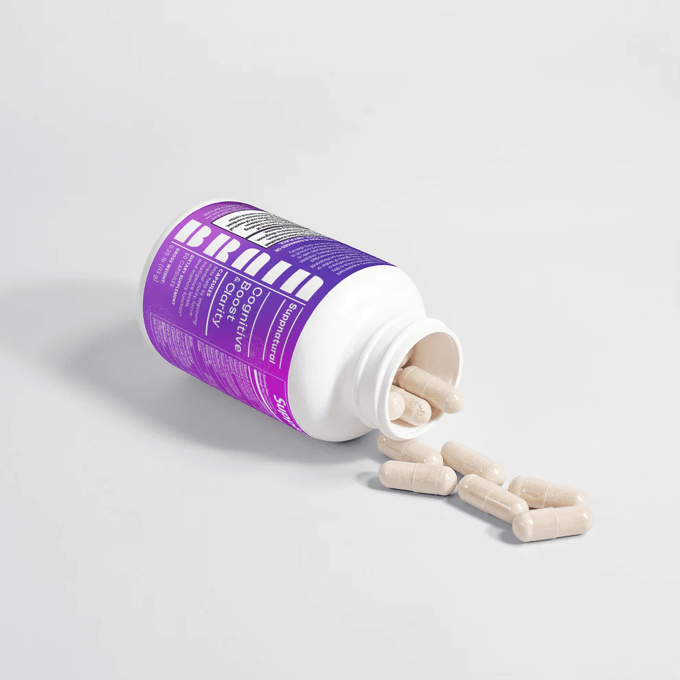 Front view of Cerebra Brain & Focus Formula bottle — memory & clarity boost