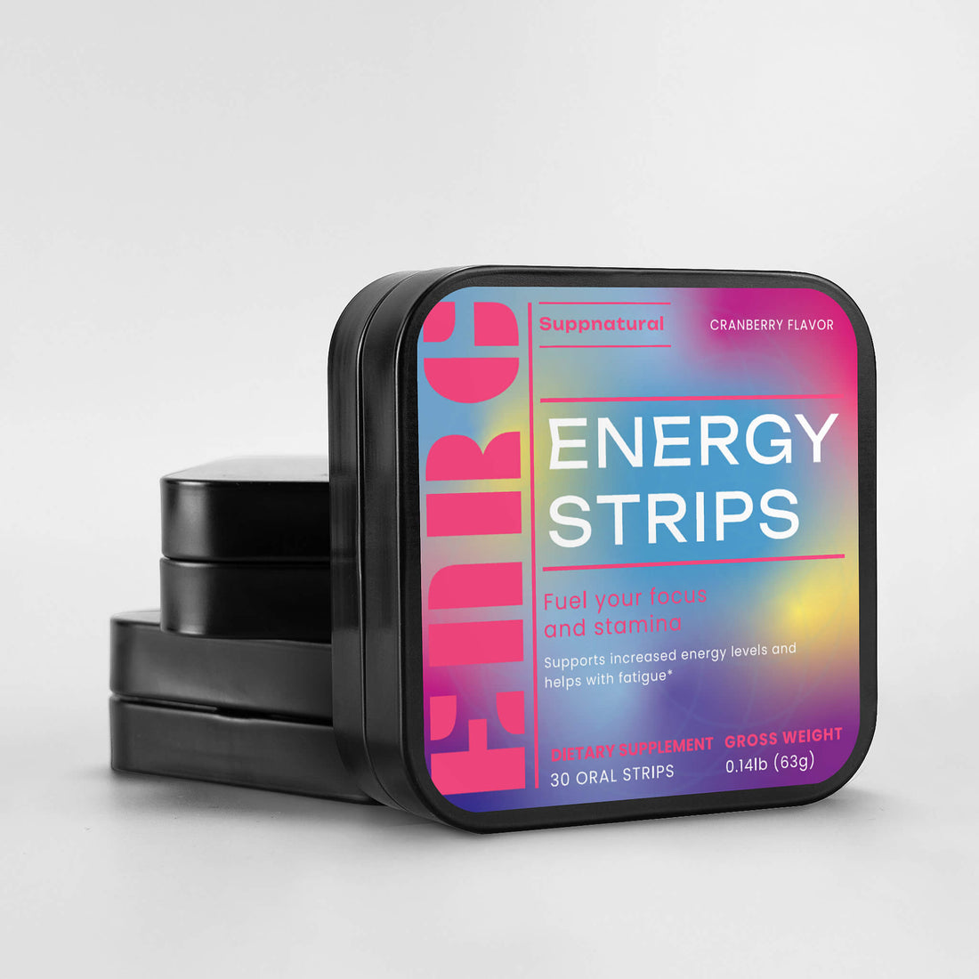 ENRG Energy Strips Supplement – Fast-Acting Natural Focus & Endurance Boost