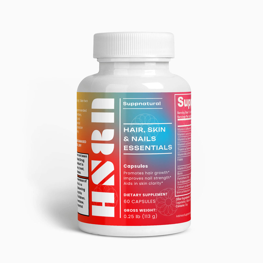 HS&N Biotin Capsules – Hair, Skin & Nail Growth Supplement
