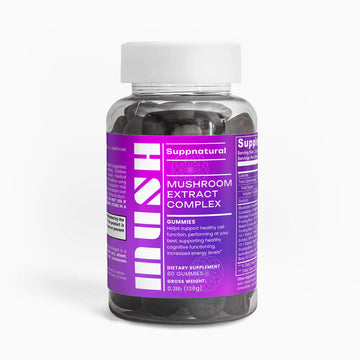 MUSH Mushroom Gummies – 10 Mushroom Blend for Immune & Brain Support