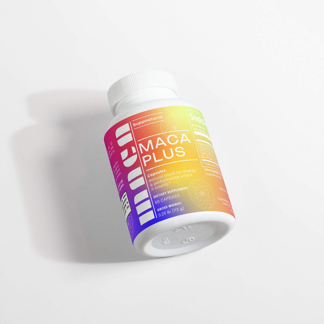 Organic Maca Root Capsules for Energy, Hormonal Balance & Stamina
