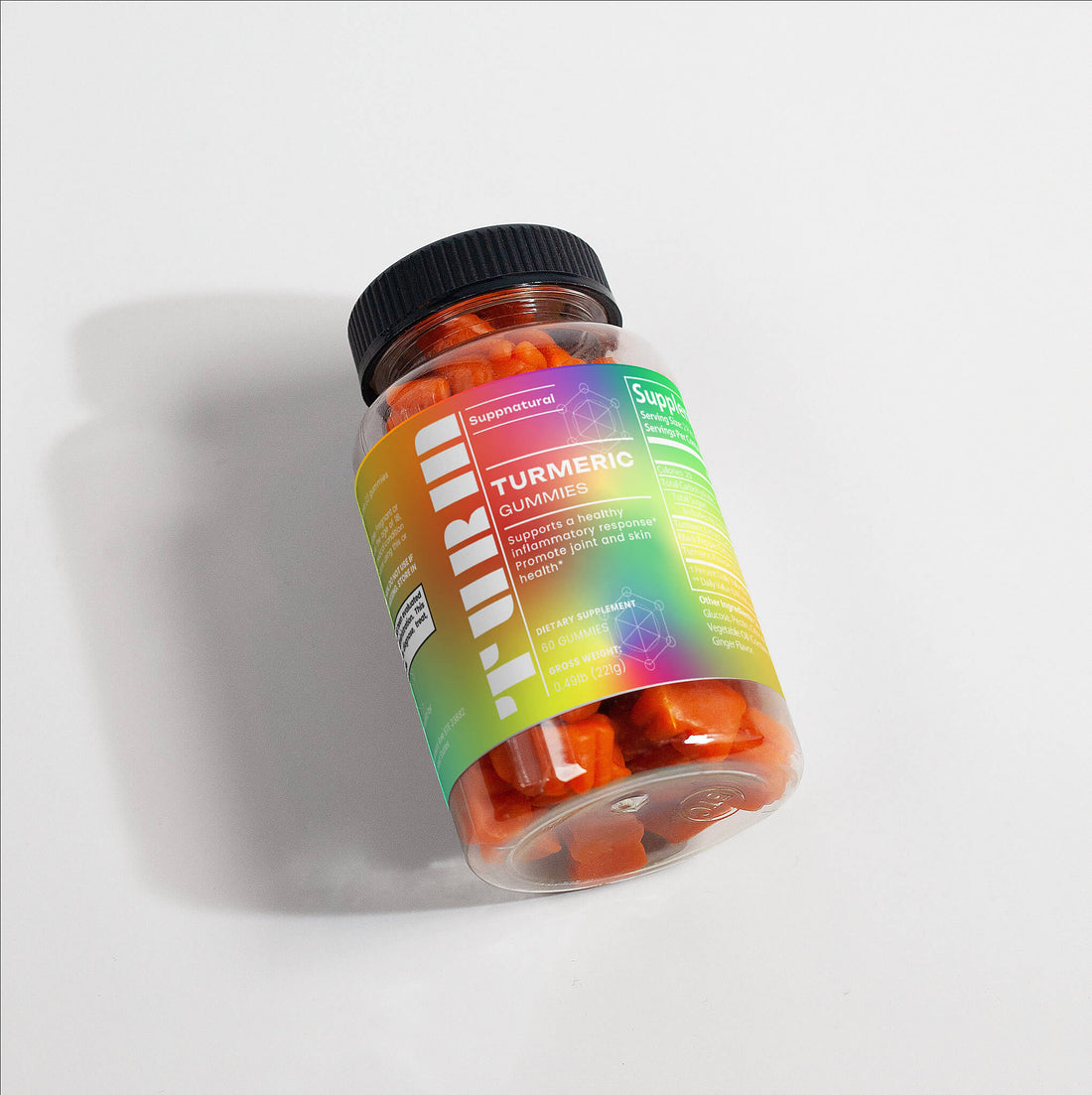 TURM Turmeric Curcumin Gummies with Black Pepper – Joint & Inflammation Support